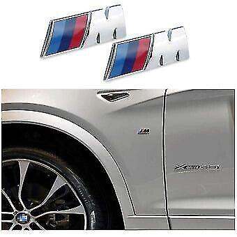 Bmw wing fender solver badge set m sport
