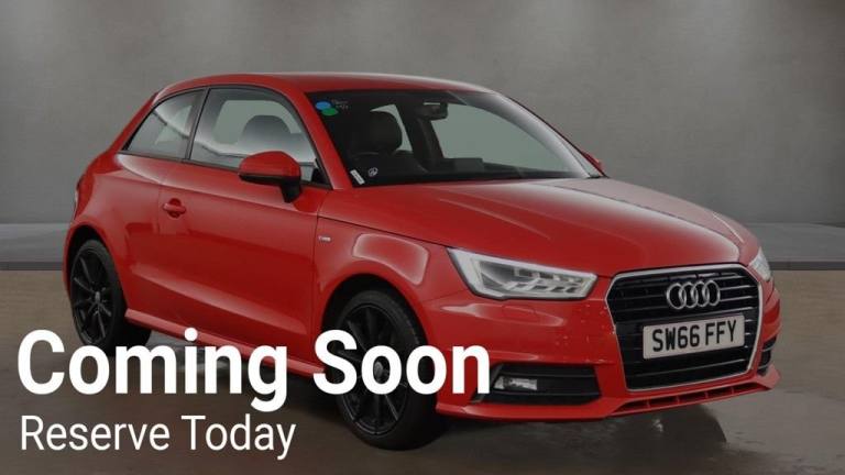 2016 Audi A1 1.4 TFSI S Line 3dr HATCHBACK PETROL Manual