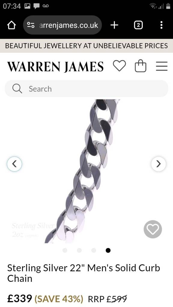  silver chain 