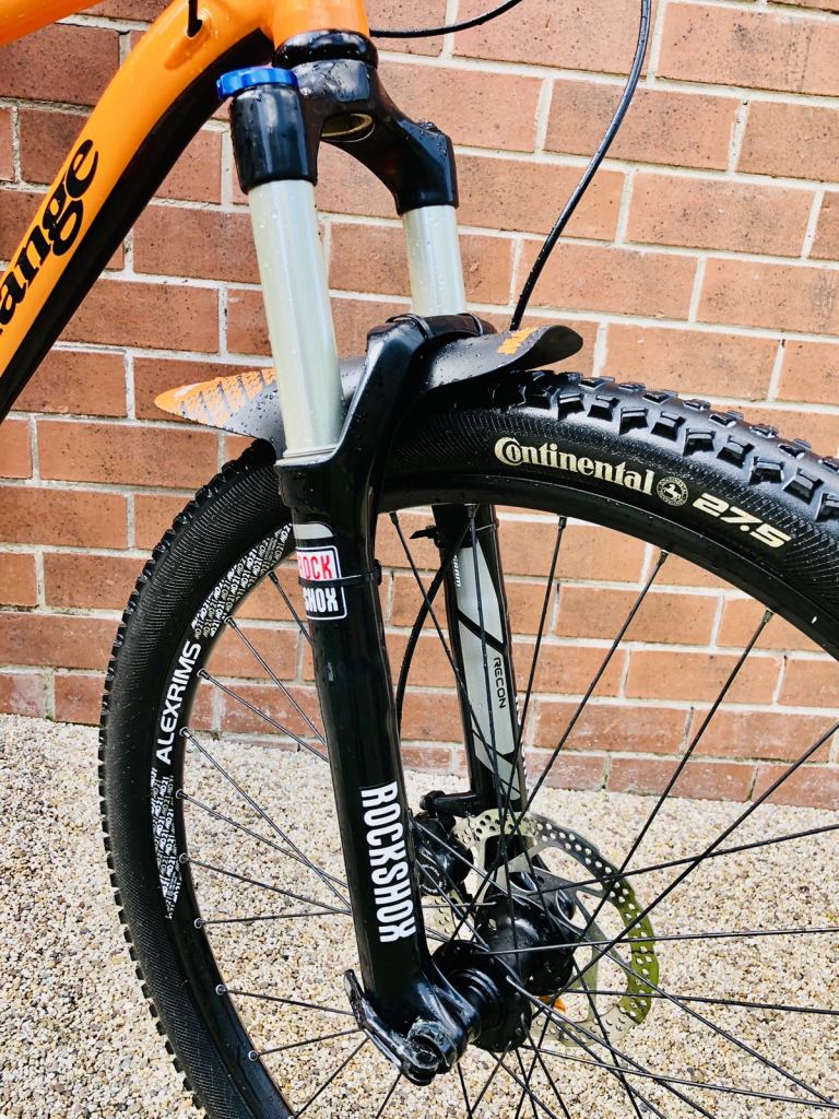 Orange clockwork Large frame MTB hard tail