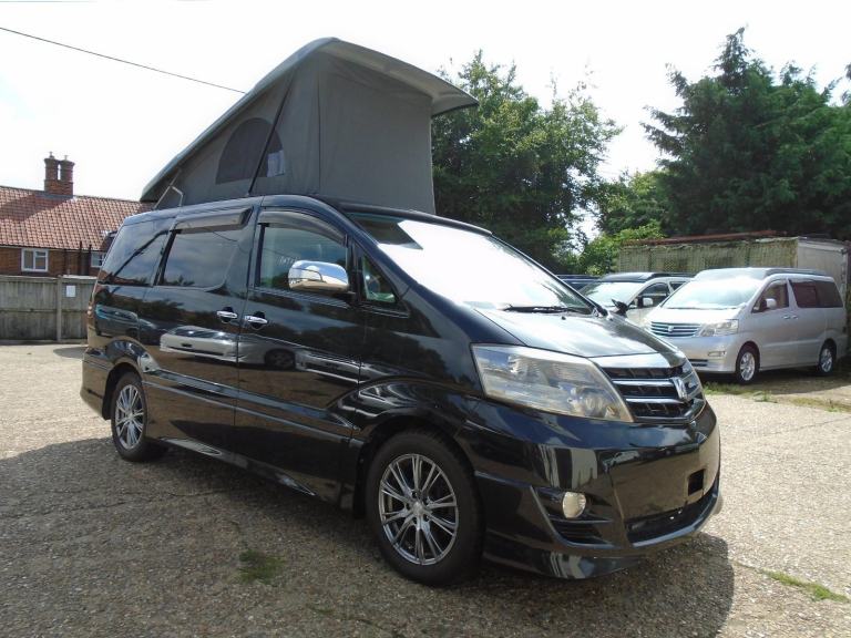 2008 TOYOTA ALPHARD CAMPER VAN,MOTORHOME~FRIDGE/FREEZER~OFF GRID SOLAR 