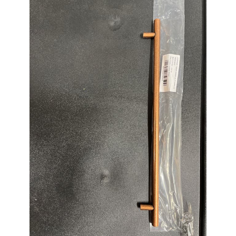 Copper finish kitchen door handles 314mm fixing distance 