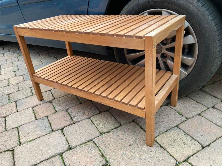 IKEA SLATTED BENCH great condition