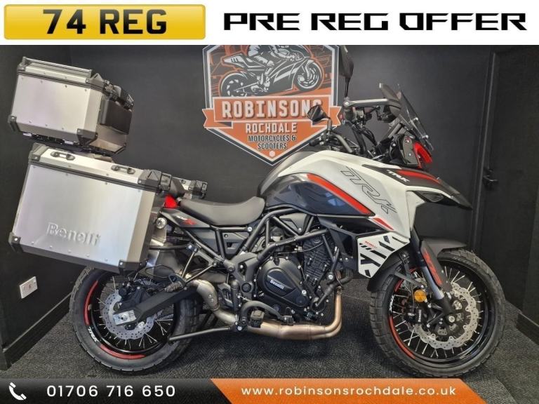Benelli TRK 702X 2024 Pre Reg Adventure bike Pre registered