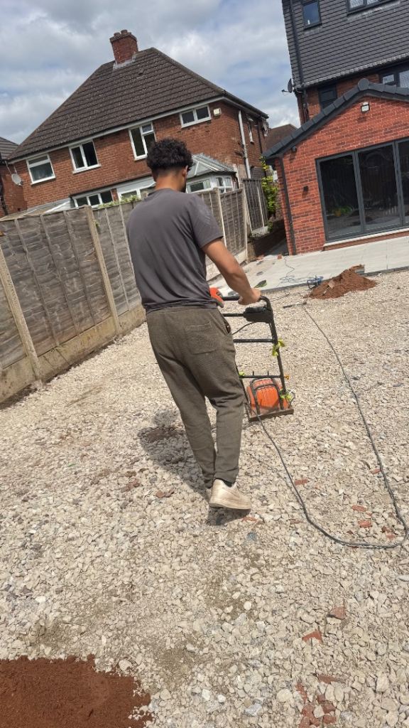 Wacker plate hire £25 a day 