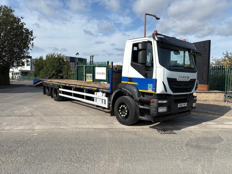 2013 Iveco Stralis 260s360 26ton 32ft beavertail/cheese wedge/recovery ramp 