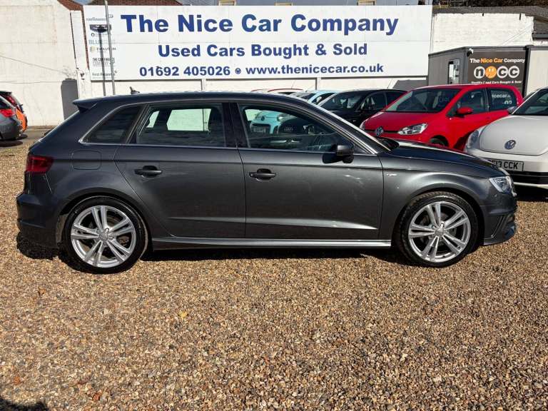 2016 Audi A3 1.4 TFSI 150 S Line 5dr [Nav] HATCHBACK Petrol Manual