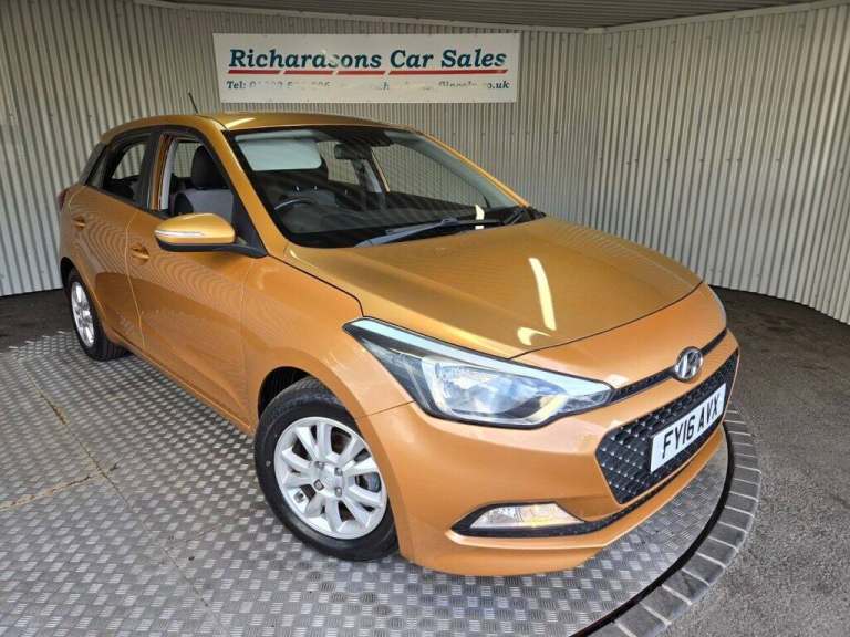 2016 Hyundai i20 1.2 SE 5dr HATCHBACK PETROL Manual