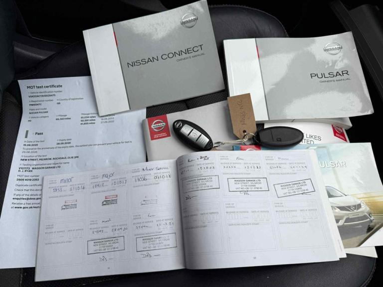 2015 Nissan Pulsar 1.2 DiG-T Tekna 5dr HATCHBACK Petrol Manual