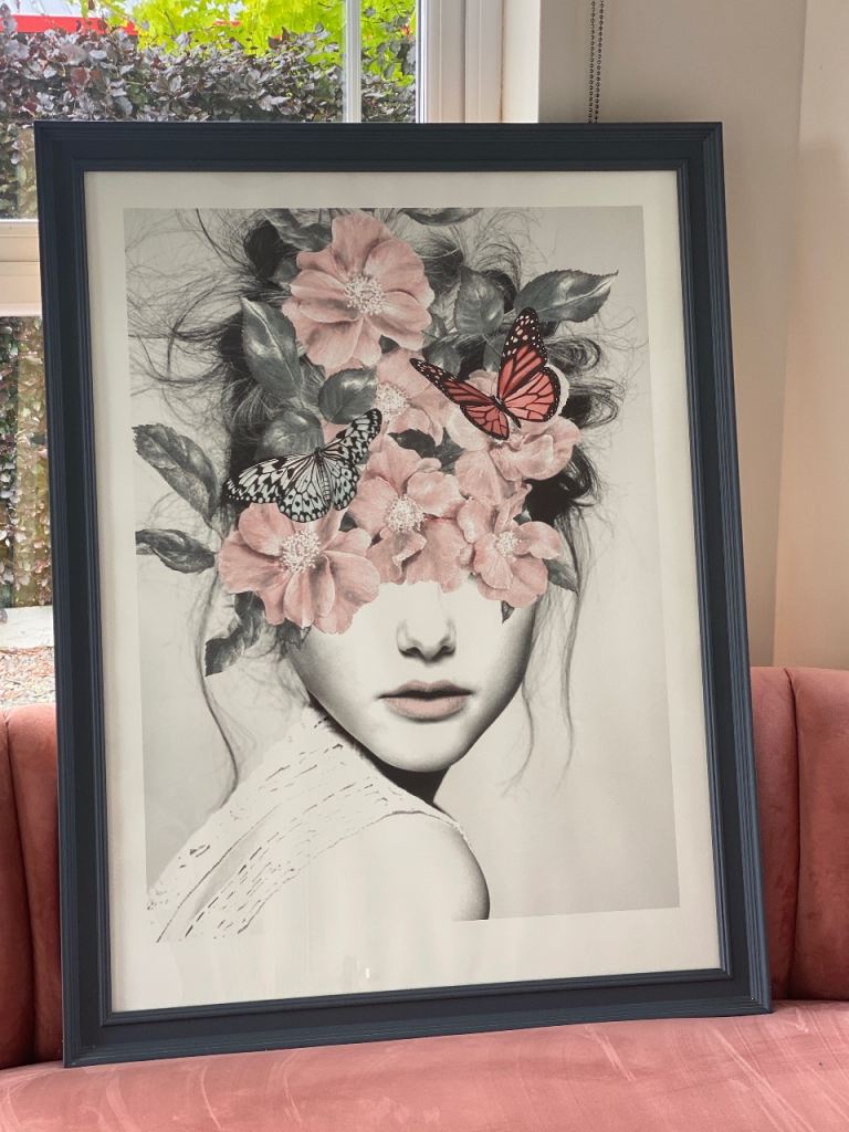 Large framed picture 