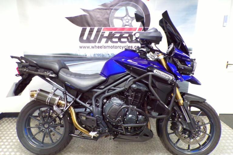 2014 TRIUMPH EXPLORER 1200 WITH ONLY 23583 MILES FROM NEW