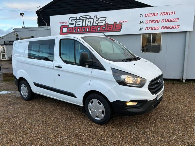 2019 19 FORD TRANSIT CUSTOM 2.0 320 ECOBLUE CREW VAN DOUBLE CAB 5DR DIESEL MANUA