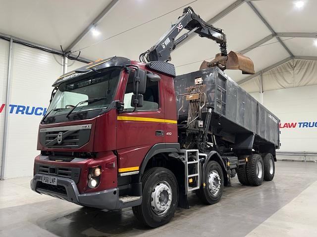 Volvo FM 410 8x4 Tipper Grab