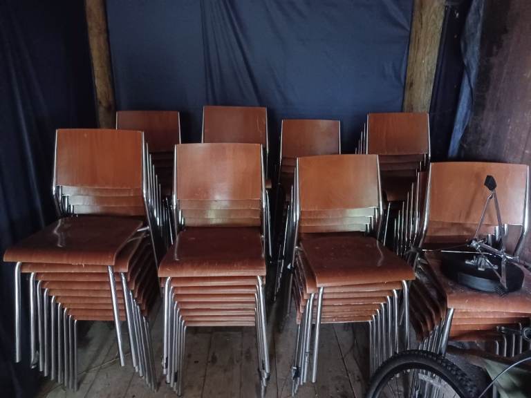65 Stacking Chairs 