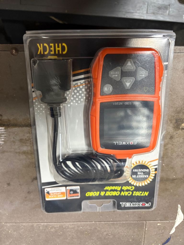 FOXWELL NT201 CAN OBDII & EOBD Code Reader – New