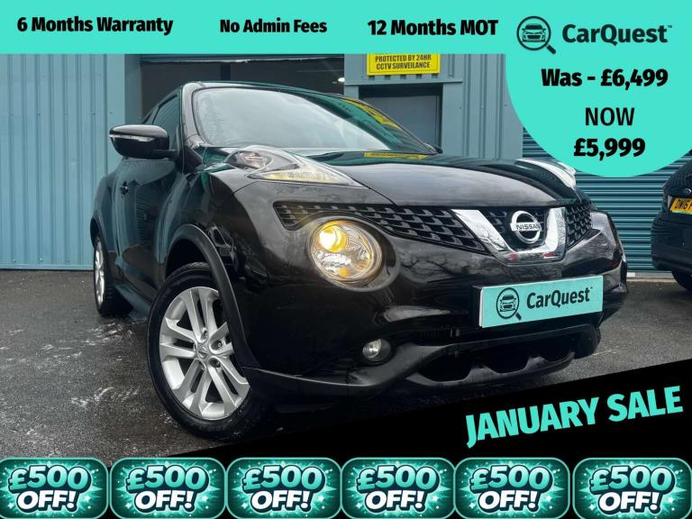 2016 Nissan Juke 1.2 Juke N-Connecta DiG-T 5dr SUV Petrol Manual