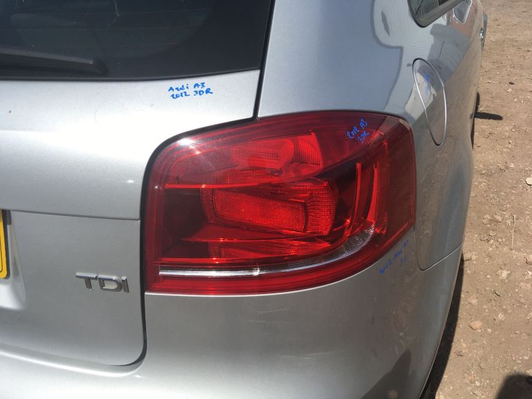 Audi A3 Sport 1.6 TDI 2012 3dr Driverside Rear Brakelight