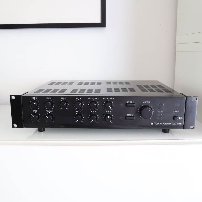 TOA A-1724 Professional Mixer Amplifier