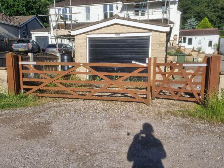 large driveway gates