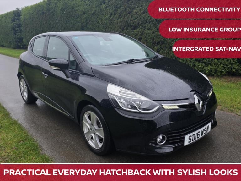 2016 Renault Clio 1.2 16V Dynamique Nav 5dr HATCHBACK Petrol Manual
