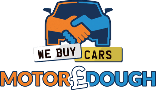 Motor£Dough 'We Buy Cars' Signage