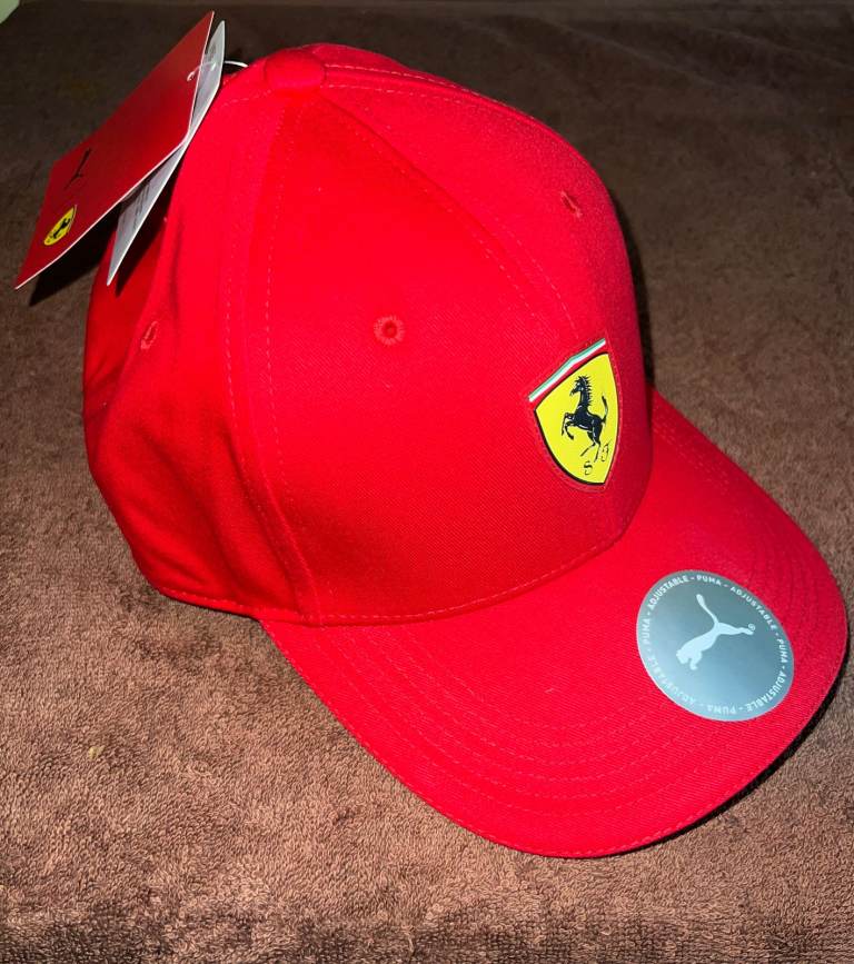 Scuderia Ferrari F1 Team PUMA Classic Baseball Cap Hat 2025 Red