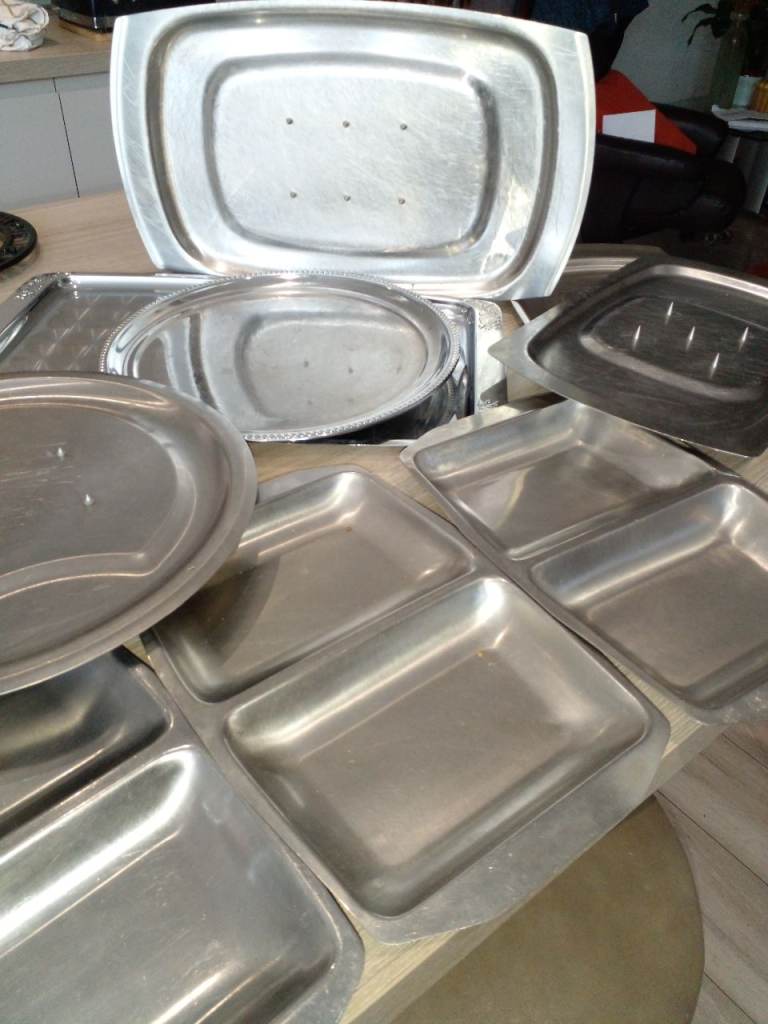 Joblot metal Trays