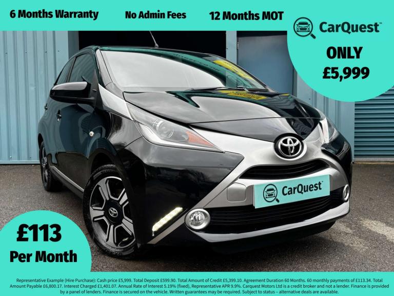 2015 Toyota AYGO 1.0 Aygo X-Clusiv VVT-I 5dr Hatchback Petrol Manual