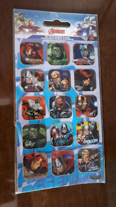 Avengers Stickers  - NEW 