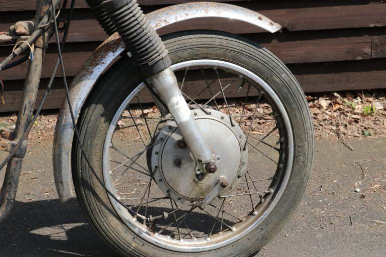 Norton Atlas N15 CS Scrambler c1964 Rolling Chassis 