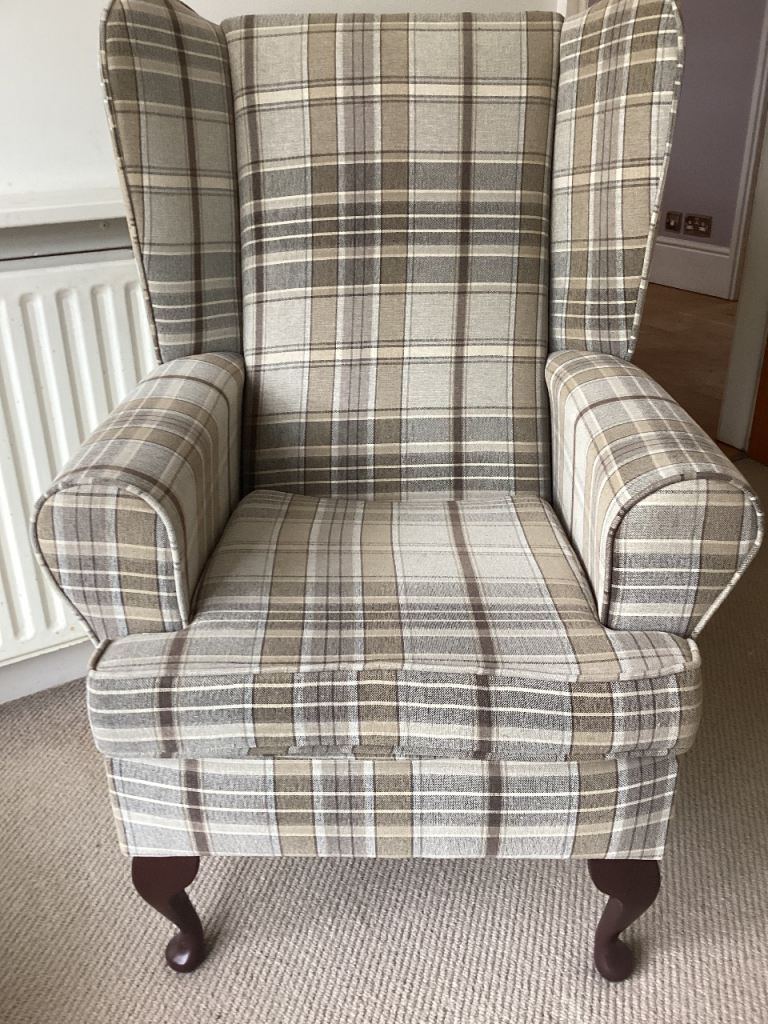 High backed armchair 