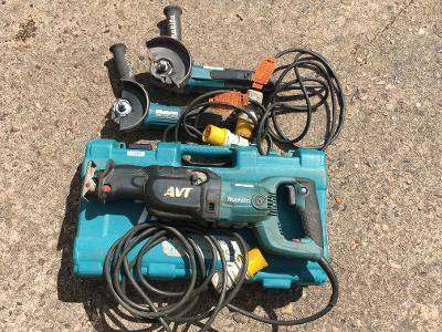 Makita Power Tool Bundle: Reciprocating Saw and Angle Grinders