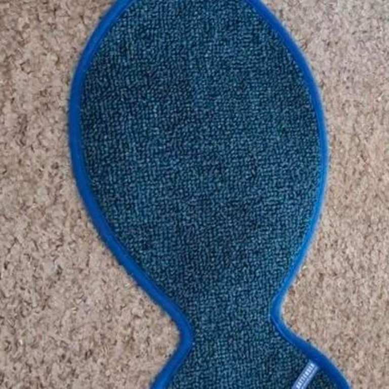 Cat fish shaped scratching mat