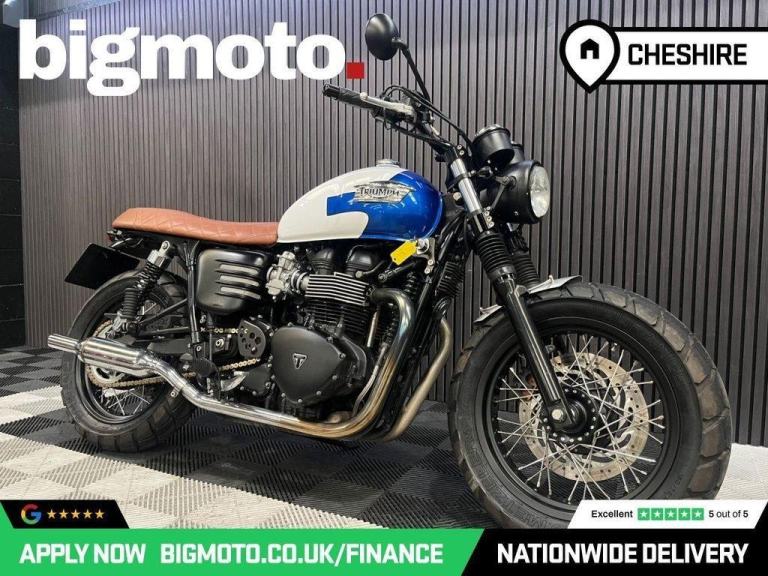 2015 15 TRIUMPH BONNEVILLE T100 FINANCE SPECIALISTS APPLY NOW