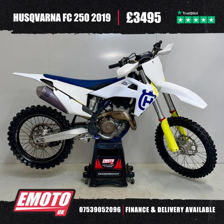 HUSQVARNA FC 250 2019 Motocross Bike 250cc @EmotoUK - Finance Available