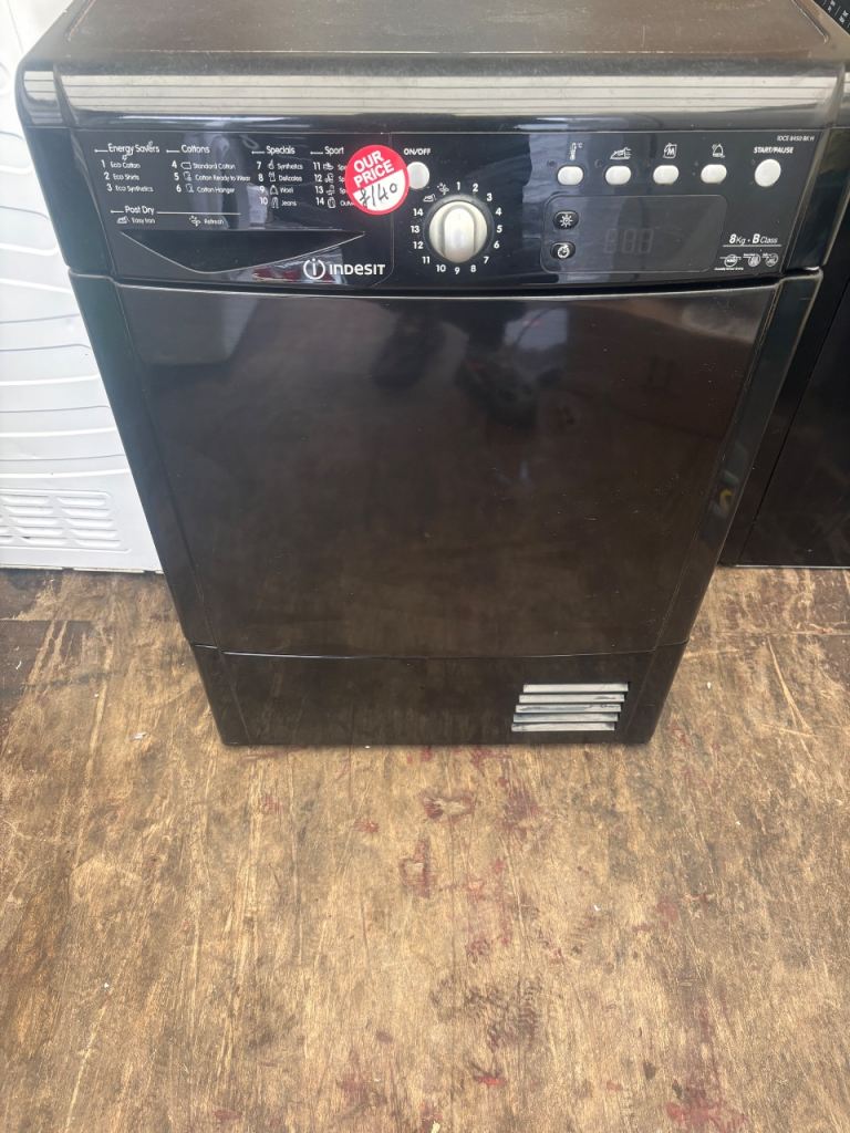 🔥INDESIT 8KG CONDERSOR DRYER £150 DELIVERED 🔥6 MONTHS WARRANTY 🔥DENTON APPLIANCES 🔥