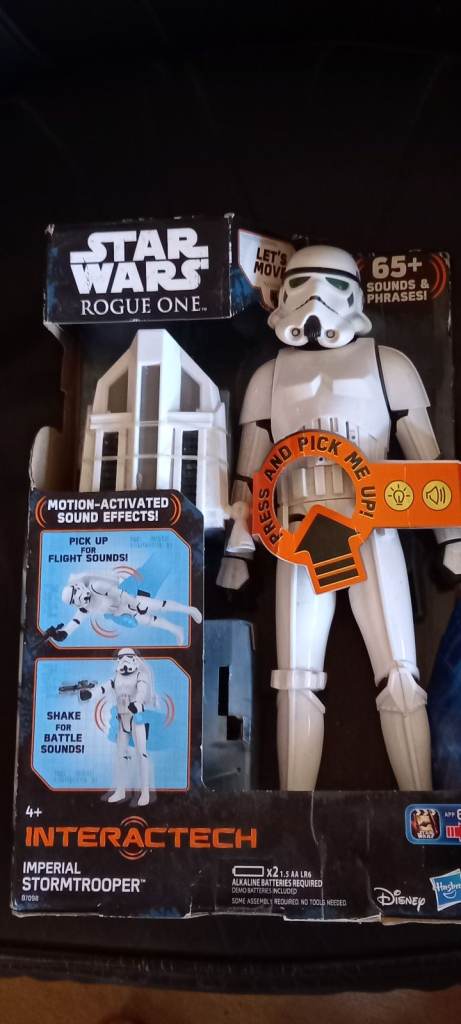 Talking STAR WARS Stormtrooper Rogue One Still In Original Box
