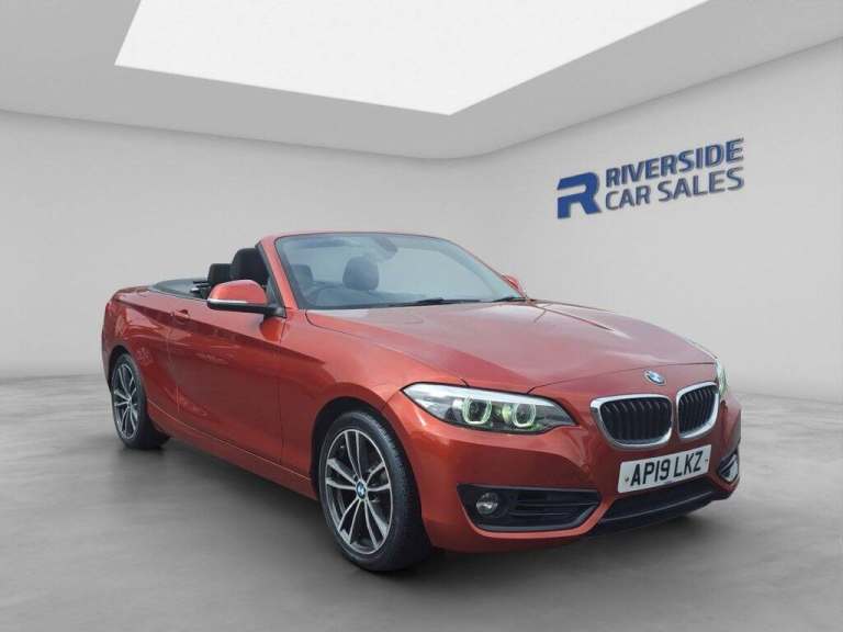 2019 19 BMW 2 SERIES 1.5 218I GPF SPORT CONVERTIBLE 2DR PETROL MANUAL EURO 6 (S/
