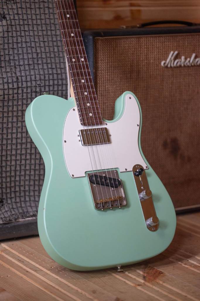 2021 Fender USA American Performer HS Telecaster in Seafoam Green