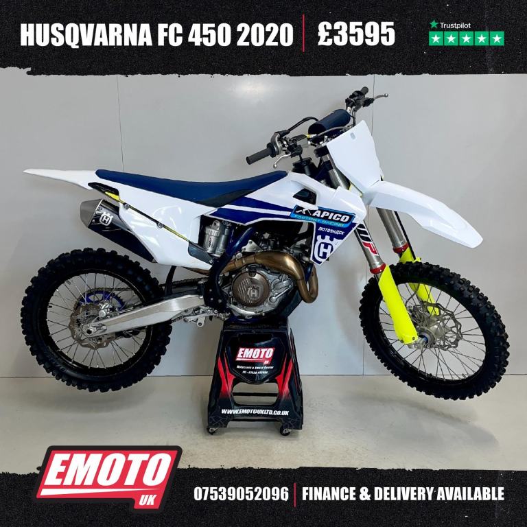 Husqvarna FC 450 2020 Motocross Bike 450cc @EmotoUK - Finance Available