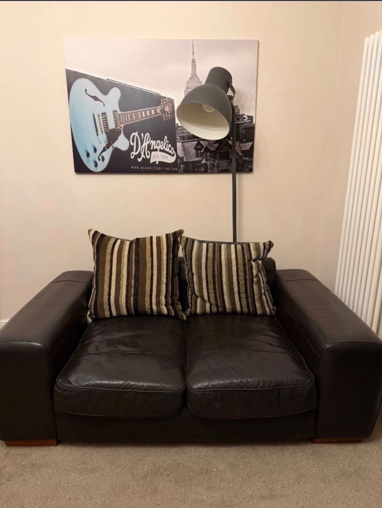 FREE 2 seater leather sofa 