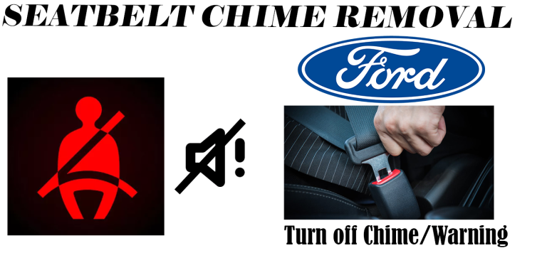 image for Ford & Mazda Seat Belt Reminder Chime Removal