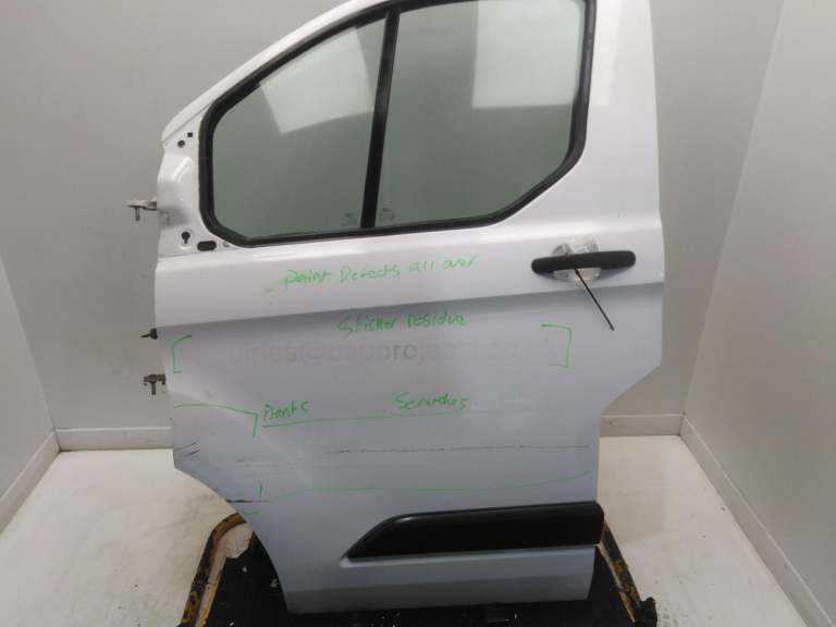 Ford Transit Custom Left Front Door N/S 2012-2019 White Van 2445452