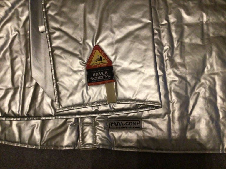 Motorhome insulation window screen 