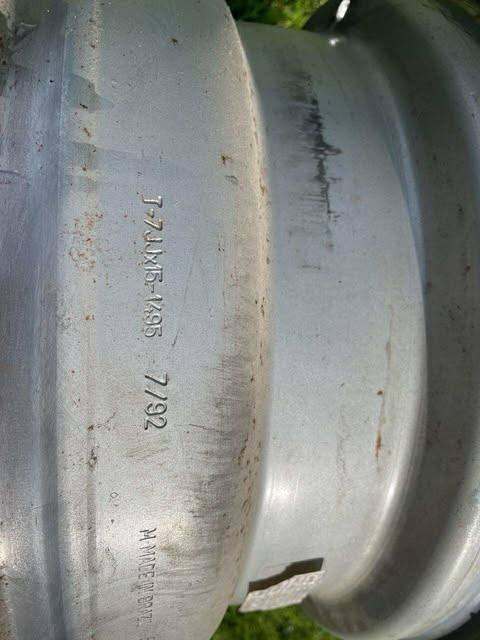 4 x mangels steel chrome wheels 15" 114.3 x 5 Jeep Cherokee