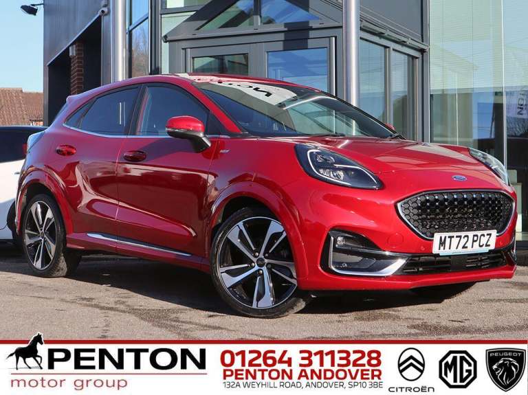 2023 Ford Puma 1.0T EcoBoost MHEV ST-Line Vignale Euro 6 (s/s) 5dr HATCHBACK Petrol/Electric Hybr...