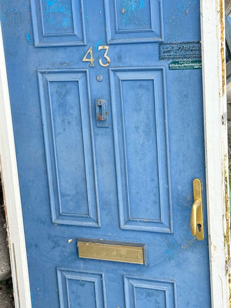 Solid outside door