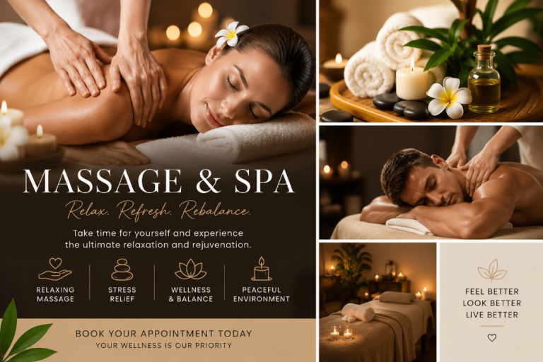     Massage and Waxing for Men and Women 