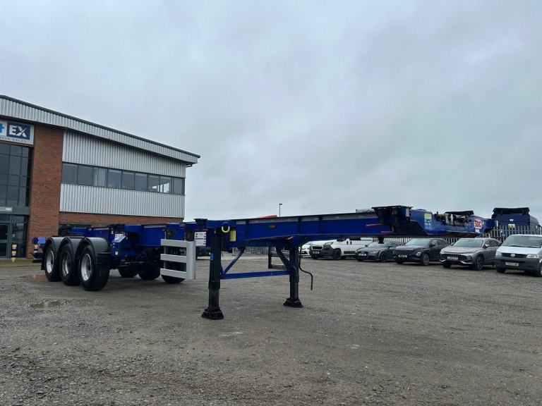 SDC TRI AXLE 14 LOCK SLIDING SKELETAL TRAILER 2023 – C600098