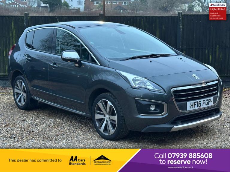 2016 Peugeot 3008 1.6 BlueHDi 120 Allure 5dr EAT6 HATCHBACK DIESEL Automatic